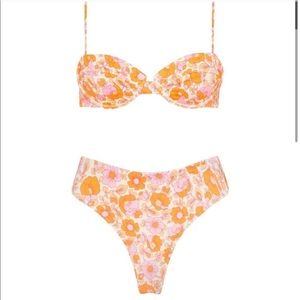 Triangl Rhian Neon Pop Floral Bikini